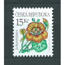 Chequia - Correo 2007 Yvert 477 ** Mnh Flores