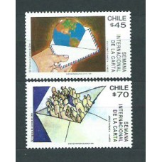 Chile - Correo 1991 Yvert 1072/3 ** Mnh