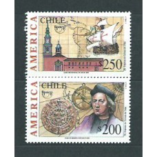 Chile - Correo 1992 Yvert 1138/9 ** Mnh Upaep