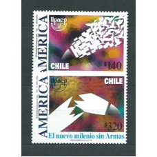 Chile - Correo 1999 Yvert 1513/4 ** Mnh Upaep