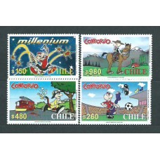 Chile - Correo 2000 Yvert 1525/8 ** Mnh Dibujos Animados