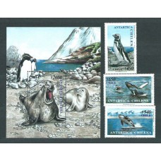 Chile - Correo 2000 Yvert 1570A/C + Hb 63 ** Mnh Fauna