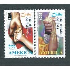 Chile - Correo 2000 Yvert 1570D/E ** Mnh Upaep