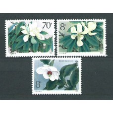 China - Correo 1986 Yvert 2798/800 ** Mnh  Flores