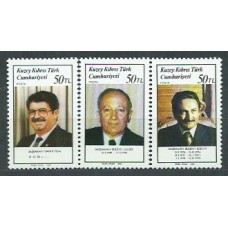 Chipre Turco - Correo Yvert 210/2 ** Mnh Personajes