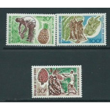 Costa de Marfil - Correo Yvert 260/2 ** Mnh  Frutas