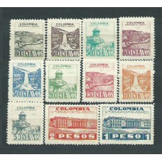 Colombia - Aereo 1945 Yvert 141/51 ** Mnh