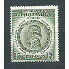 Colombia - Aereo 1955 Yvert 281 ** Mnh Personaje