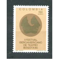 Colombia - Aereo 1990 Yvert 813 ** Mnh