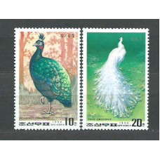 Corea del Norte - Correo 1990 Yvert 2123/4 ** Mnh Fauna aves