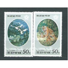 Corea del Norte - Correo 1998 Yvert 2745/6 ** Mnh  Fauna