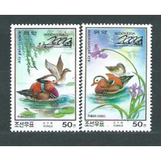 Corea del Norte - Correo 2000 Yvert 3009/10 ** Mnh  Fauna