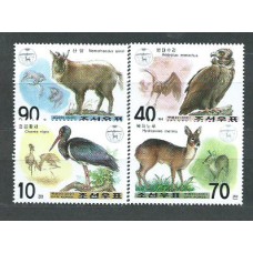 Corea del Norte - Correo 2001 Yvert 3117/20 ** Mnh  Fauna