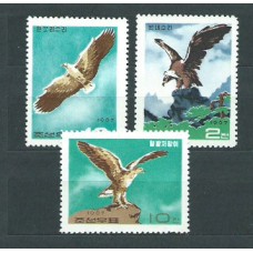 Corea del Norte - Correo 1967 Yvert 794/6 ** Mnh  Fauna avaes