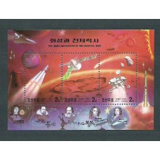 Corea del Norte - Hojas 1999 Yvert 367 ** Mnh  Astro