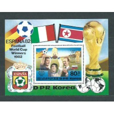 Corea del Norte - Hojas Catº Michel 123 ** Mnh  Deportes fútbol