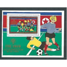 Corea del Norte - Hojas Catº Michel 67 ** Mnh  Deportes fútbol