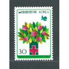Corea del Sur - Correo 1980 Yvert 1085 ** Mnh  Cruz roja