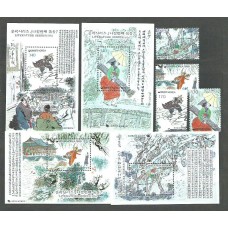 Corea del Sur - Correo 1999 Yvert 1865/8+Hb 536/9 ** Mnh