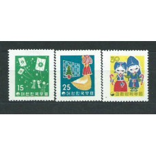 Corea del Sur - Correo 1959 Yvert 217/19 ** Mnh  Navidad