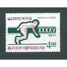 Corea del Sur - Correo 1964 Yvert 351 ** Mnh  Deportes