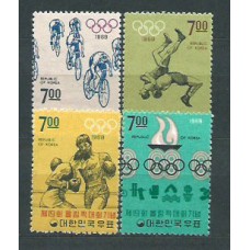 Corea del Sur - Correo 1968 Yvert 504/7 ** Mnh  Olimpiadas de Méjico