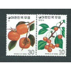 Corea del Sur - Correo 1974 Yvert 802/3 ** Mnh  Frutos