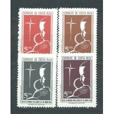 Costa Rica - Correo 1968 Yvert 286/9 ** Mnh Navidad