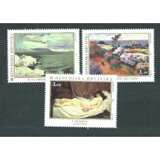 Croacia - Correo 1996 Yvert 373/5 ** Mnh Pintura