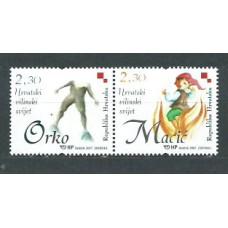 Croacia - Correo 2007 Yvert 751/2 ** Mnh Cuentos