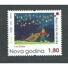 Croacia - Correo 2008 Yvert 827 ** Mnh Nuevo Año