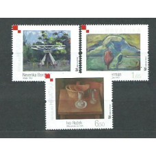 Croacia - Correo 2008 Yvert 830/2 ** Mnh Pinturas