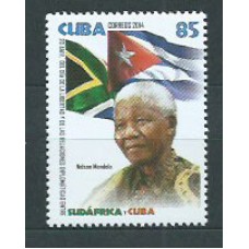 Cuba - Correo 2014 Yvert 5250 ** Mnh  Relaciones diplomaticas Cuba- Sudafrica