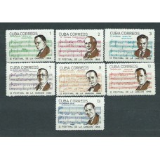 Cuba - Correo 1966 Yvert 1040/6 ** Mnh Compositores