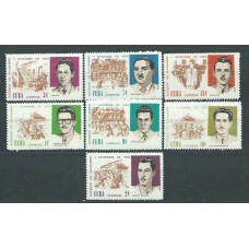 Cuba - Correo 1966 Yvert 1050/6 ** Mnh Personajes