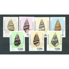 Cuba - Correo 1973 Yvert 1709/15 ** Mnh Fauna moluscos