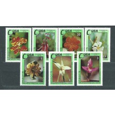 Cuba - Correo 1973 Yvert 1716/22 ** Mnh Flores