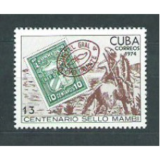 Cuba - Correo 1974 Yvert 1809 ** Mnh Centenario del sello