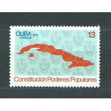 Cuba - Correo 1976 Yvert 1970 ** Mnh Mapa