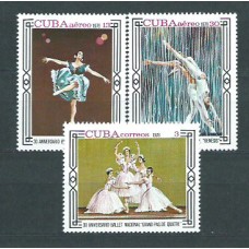 Cuba - Correo 1978 Yvert 2085+A.306/7 ** Mnh Ballet