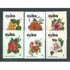 Cuba - Correo 1978 Yvert 2086/9+A.308/9 ** Mnh Flores