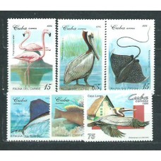 Cuba - Correo 1994 Yvert 3400/5 ** Mnh Fauna