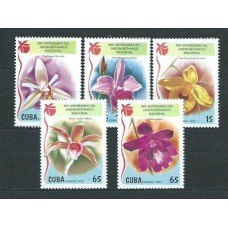 Cuba - Correo 1998 Yvert 3735/9 ** Mnh Flores