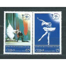 Cuba - Correo 1998 Yvert 3753/4 ** Mnh Ballet