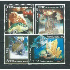 Cuba - Correo 2000 Yvert 3897/900 ** Mnh Fauna marina