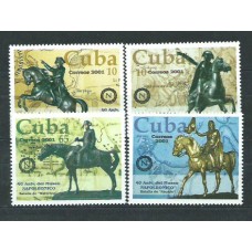 Cuba - Correo 2001 Yvert 3964/7 ** Mnh Museo de Napoleón