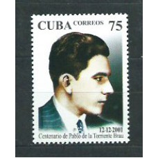 Cuba - Correo 2001 Yvert 3968 ** Mnh Pablo de la Torriente