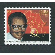 Cuba - Correo 2002 Yvert 4025 ** Mnh Agostinho Neto