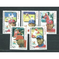 Cuba - Correo 2002 Yvert 4046/50 ** Mnh Deportes