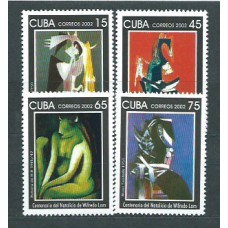Cuba - Correo 2002 Yvert 4054/7 ** Mnh Pintura
